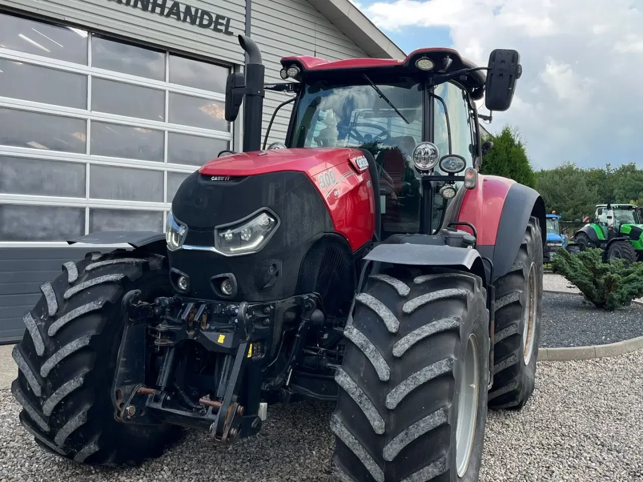 Billede 13 - Case IH Optum 300 CVX Med frontlift og læder kabine.