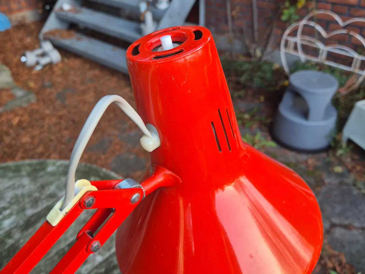 Billede 6 - Klassisk rød arkitektlampe fra Luxo 