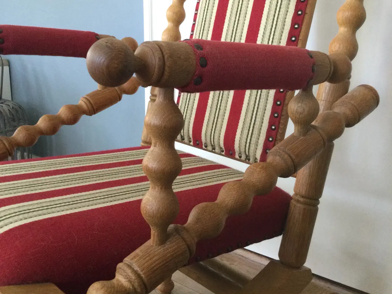 Billede 2 - Gyngestol i eg