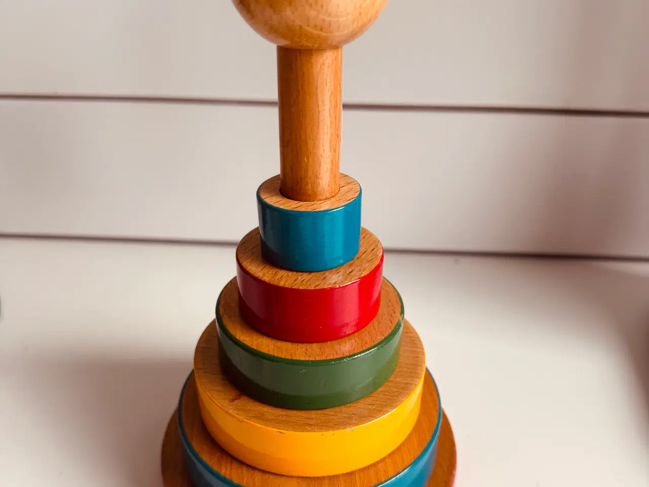 Billede 1 - Kay Bojesen, stabeltårn, trælegetøj