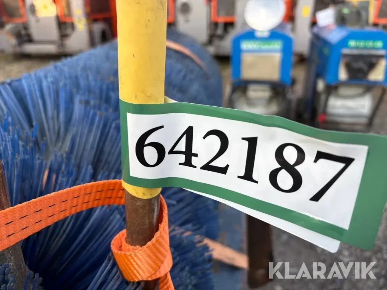 Billede 11 - Hydraulisk kost med vandtank Tuchel Profil 600