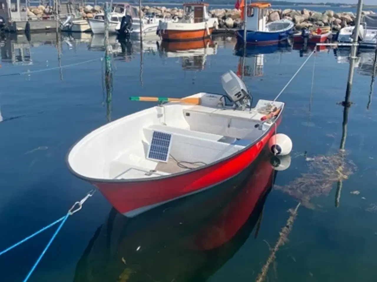 Billede 6 - Glasfiberjolle 14 fod med Honda BF 15 A motor 