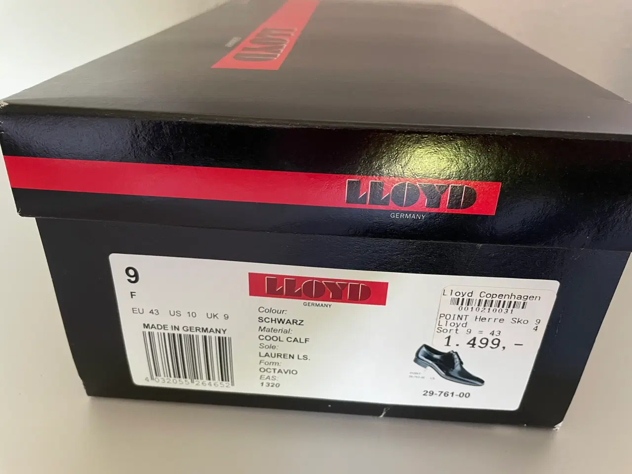 Billede 6 - Sort LLOYD Herresko str. 43 model Point