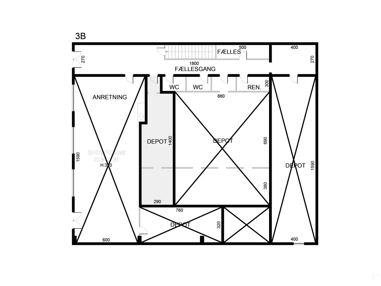 Billede 9 - Stor kontor og lagerejendom med ledige lejemål i varierende størrelser som gør det muligt at finde et lejemål efter behov