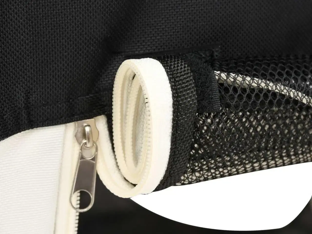 Billede 9 - Foldbar hundegård med bæretaske 145x145x61 cm sort