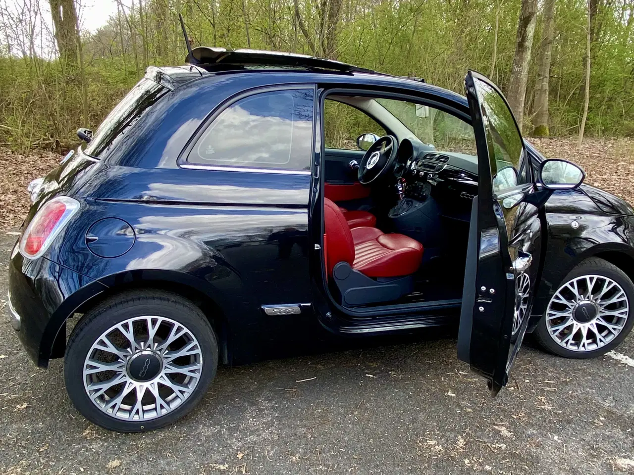 Billede 4 - Særdeles velholdt Fiat 500 Black Fire 1,2 69 HK
