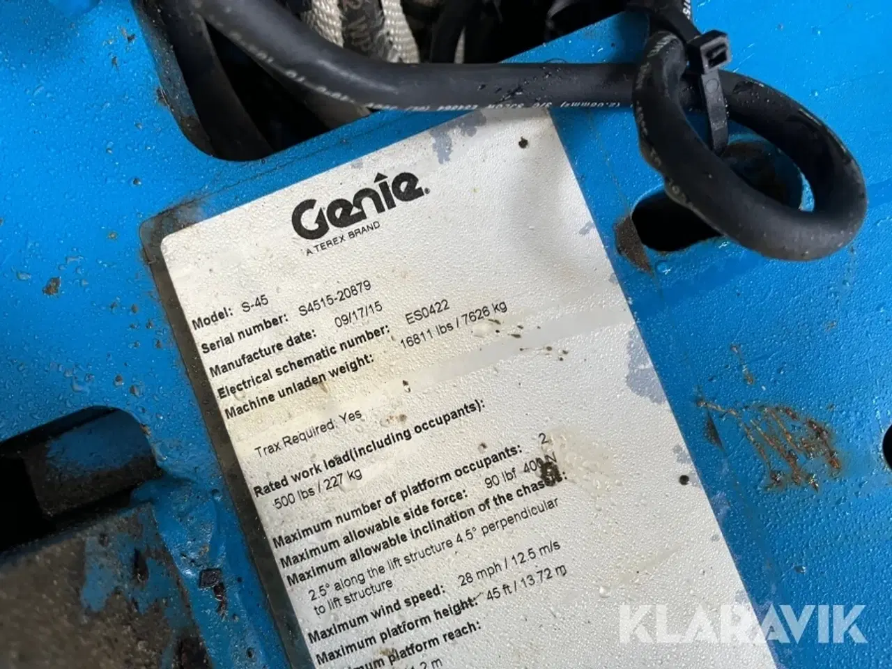 Billede 7 - Bæltelift Genie S-45 Trax