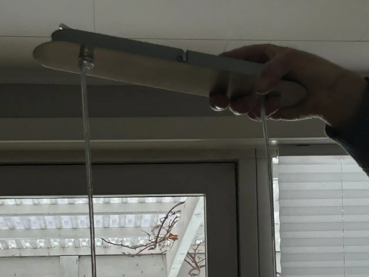 Billede 3 - Lampe med 5 skærme i frostet glas