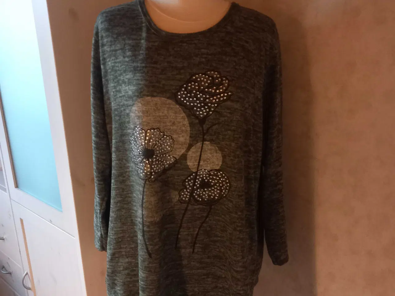 Billede 1 - Grøn bluse str L/XL 