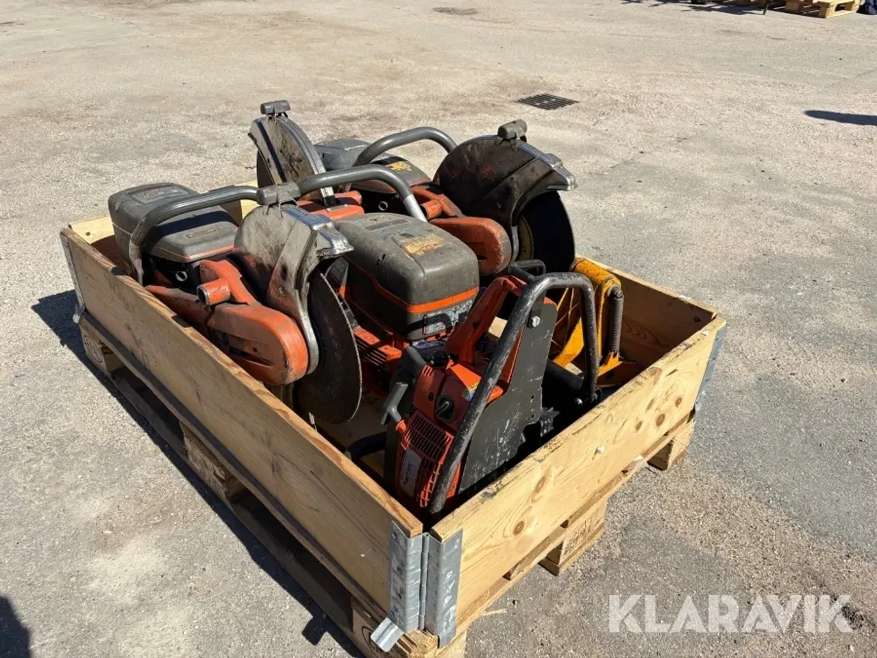 Billede 4 - Kapsav Skinneskruemaskine Master, husqvarna 3 styk.