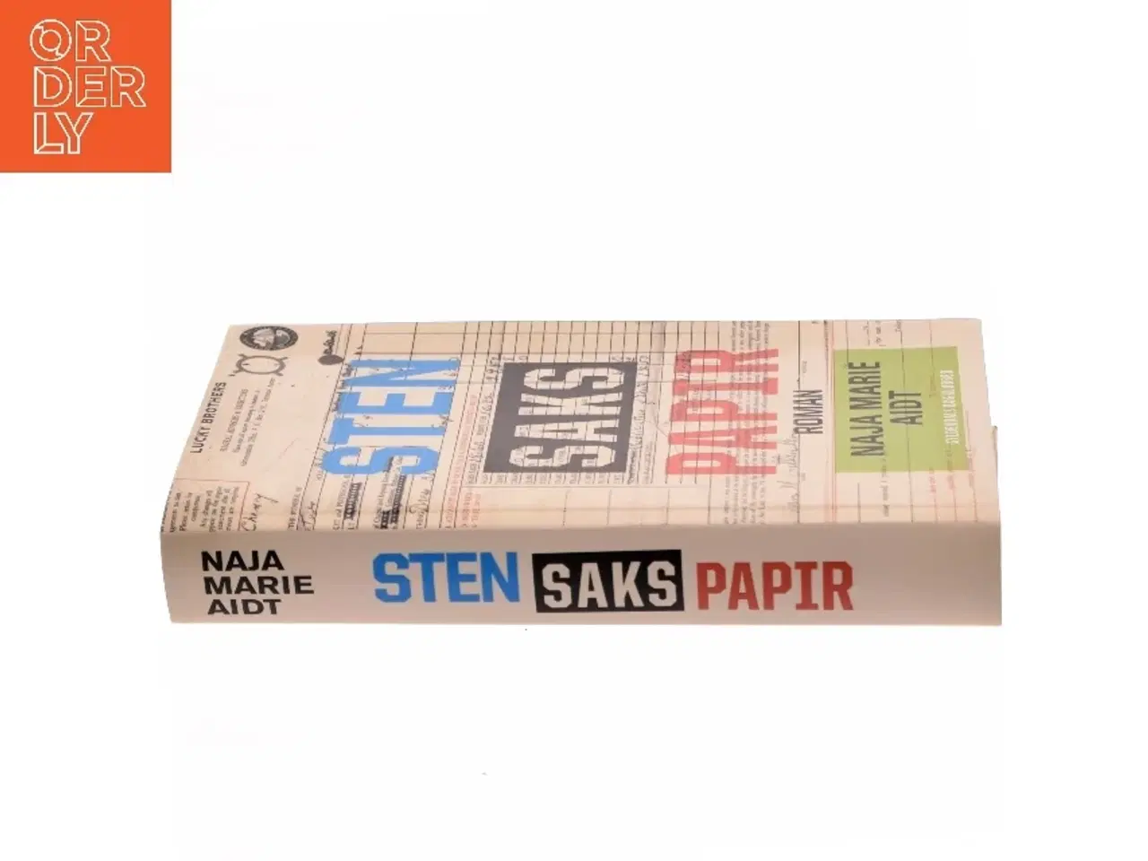 Billede 2 - Sten, saks, papir : roman af Naja Marie Aidt (Bog)