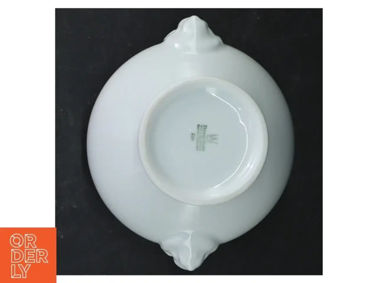 Billede 2 - Hvid porcelænsskål fra Bareuther (str. Ø. 11 cm)