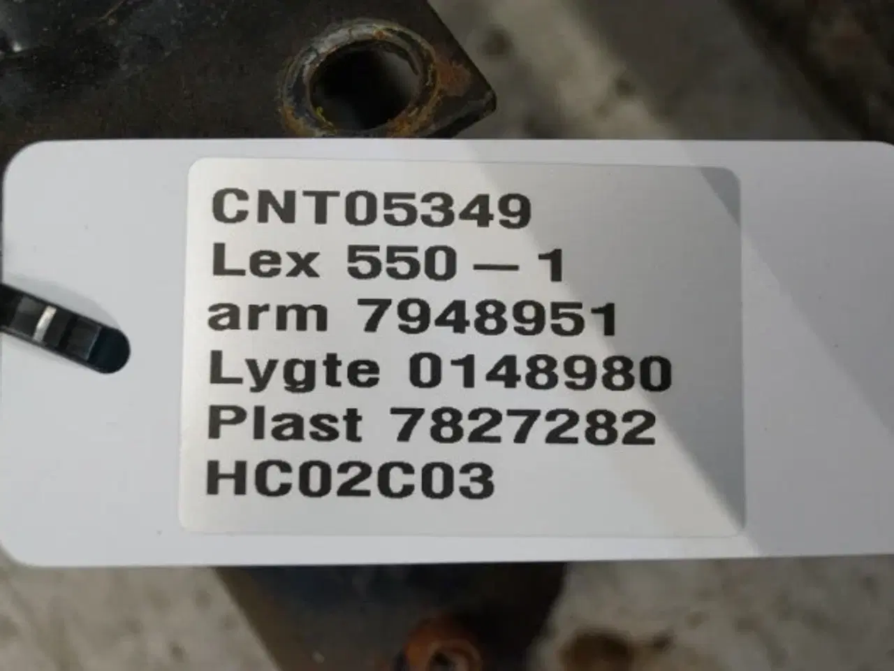 Billede 2 - Claas Lexion 580 L.H. Lygtearm 7948951