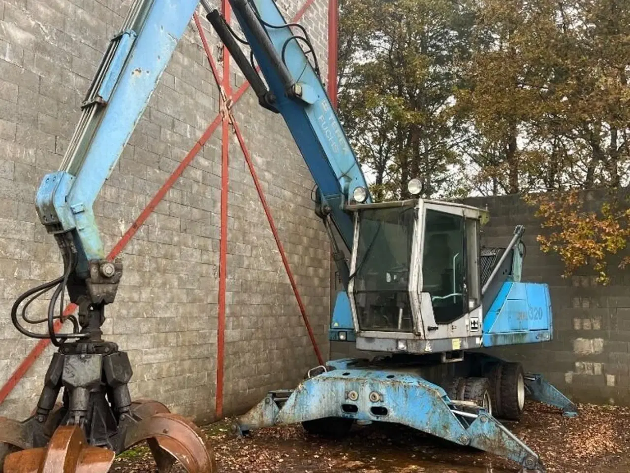 Billede 2 - Fuchs MHL 320 Skrot sorteringskran