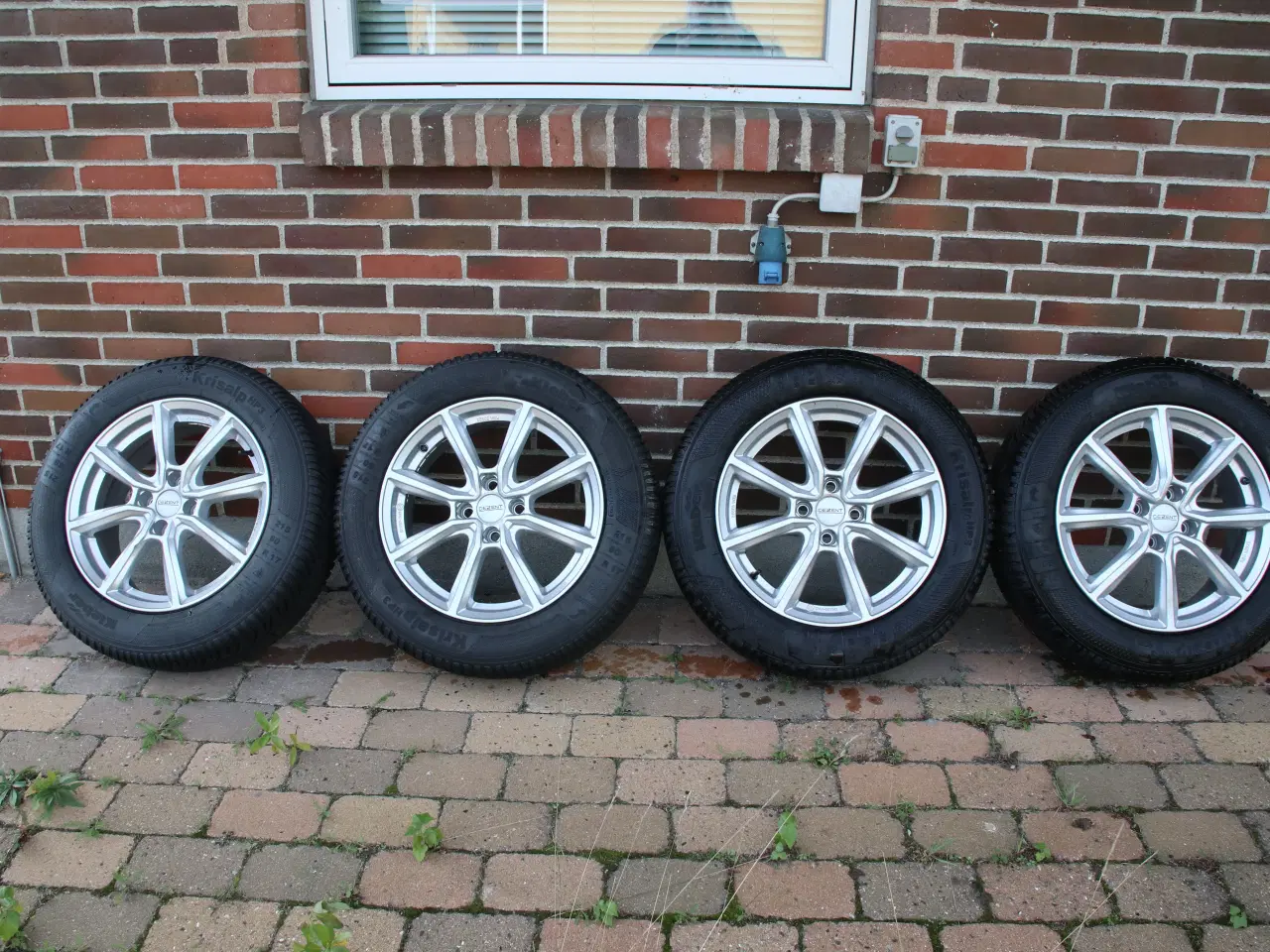 Billede 2 - Peugeot/DS3/Citroen/Ford ALU Fælge med vinterdæk