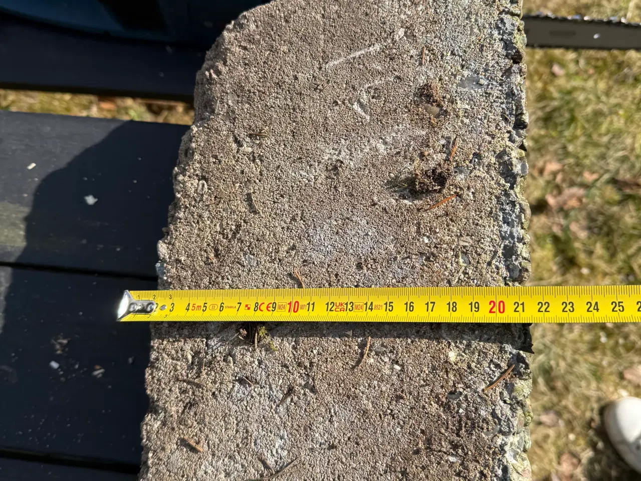 Billede 3 - Betonsten - Støttemur