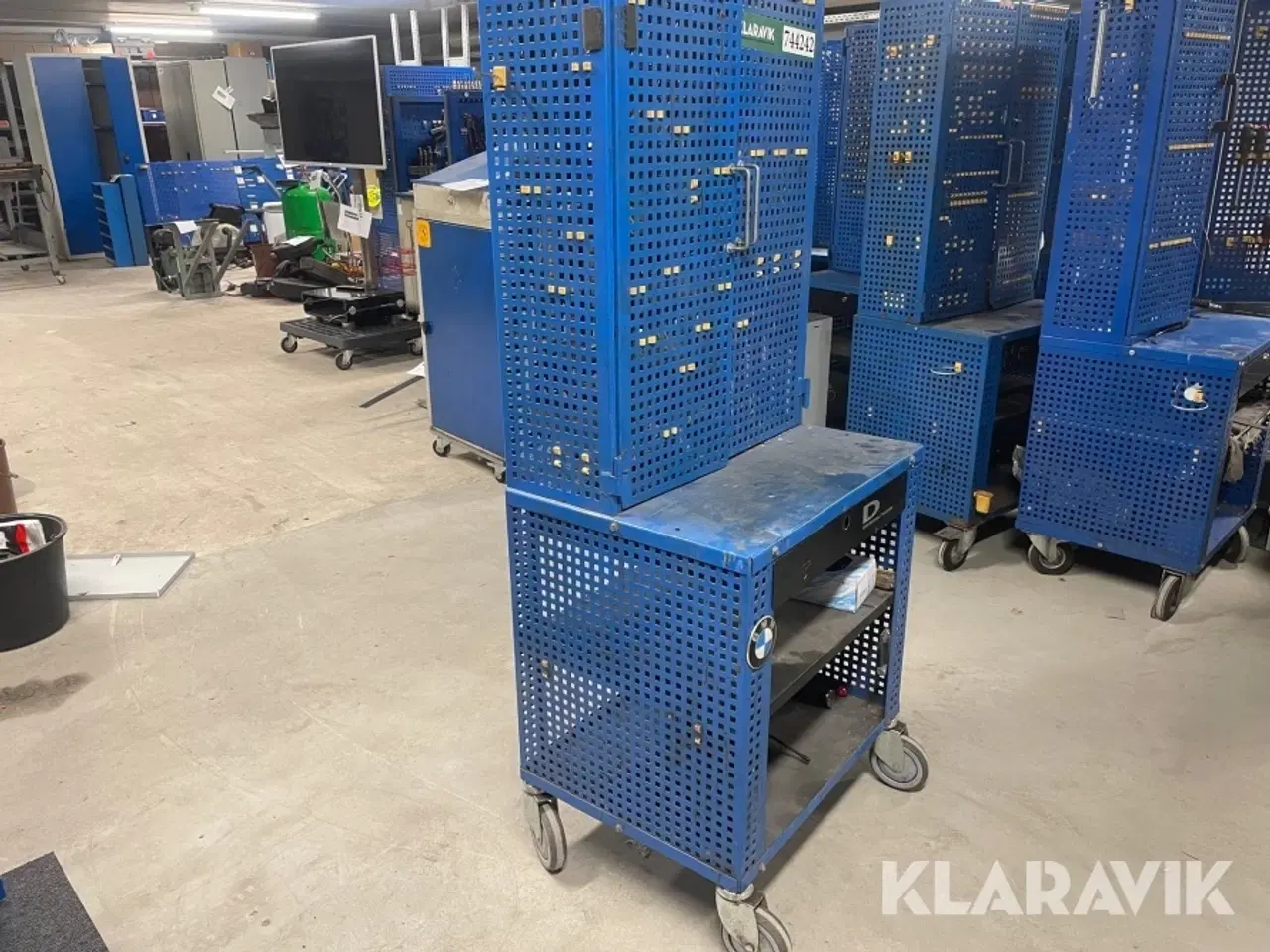 Billede 2 - Værktøjsskab på hjul