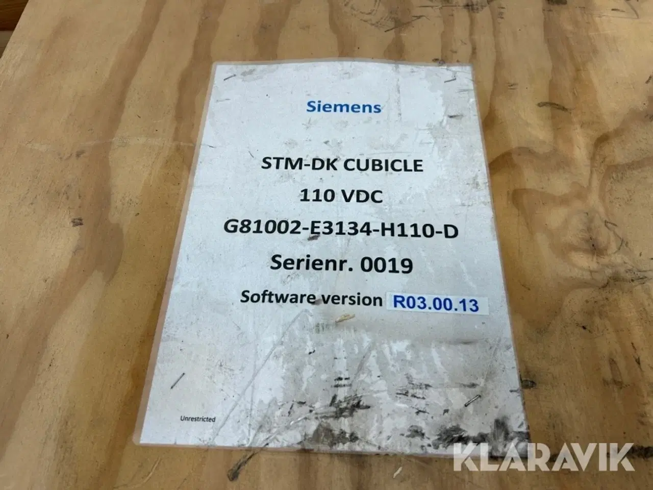 Billede 9 - Oversættelsesmodul STM Siemens 110VDC 1 styk
