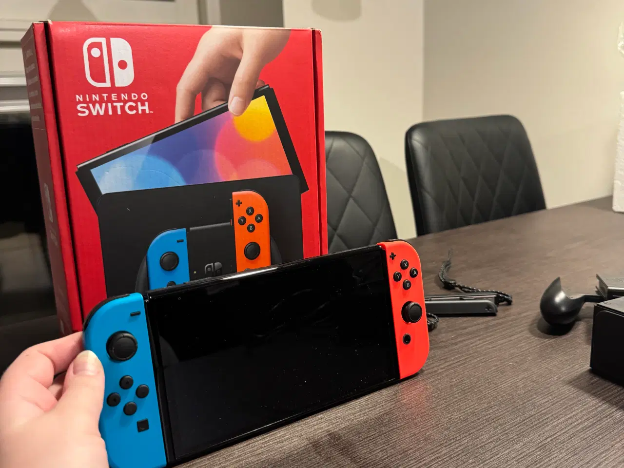 Billede 2 - Nintendo Switch OLED inkl. 4 spil