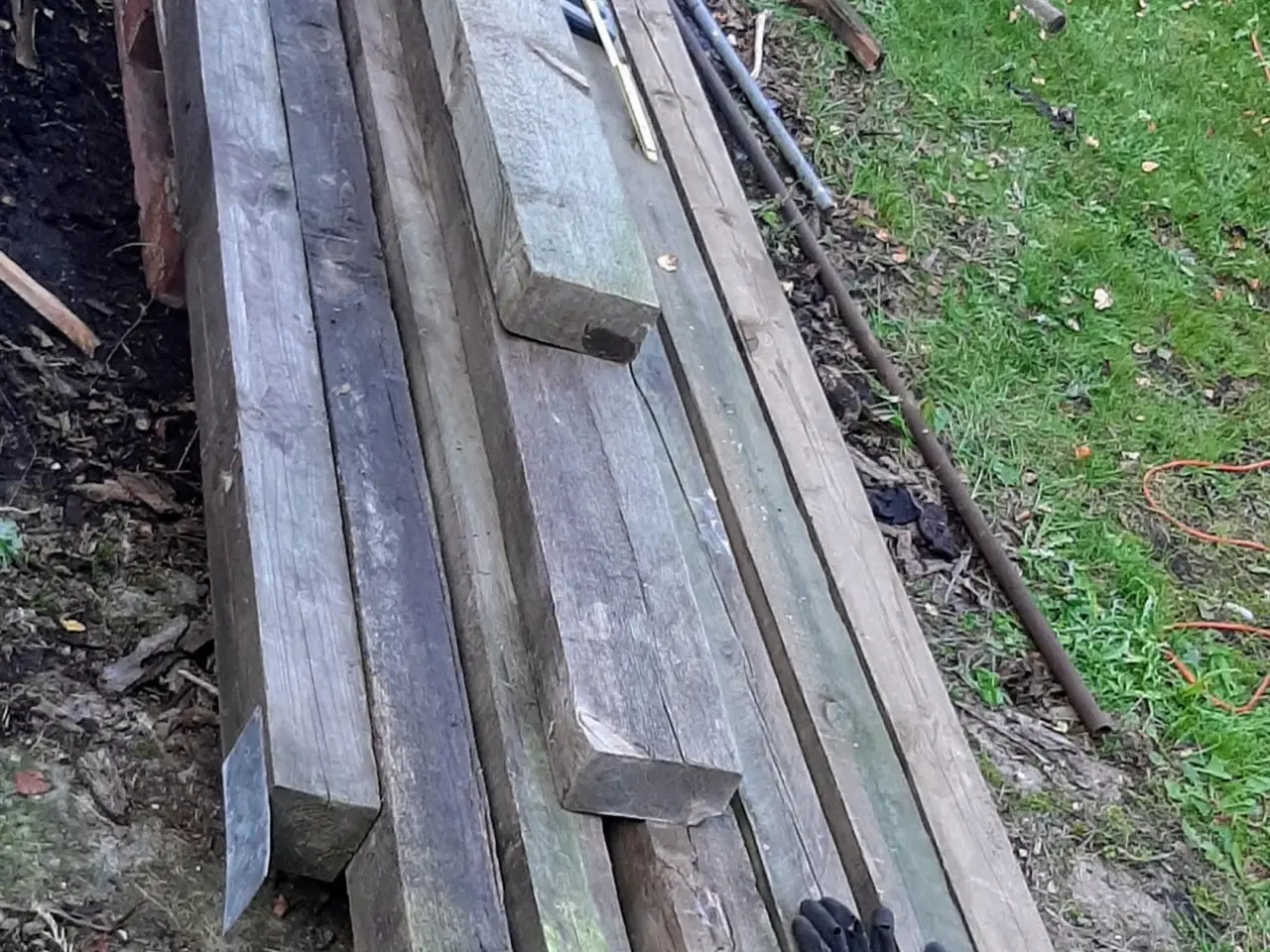 Billede 1 - 4x4" 3,4m 6stk. 3x6" 2,4m 1stk. 3x6" 1,7m.