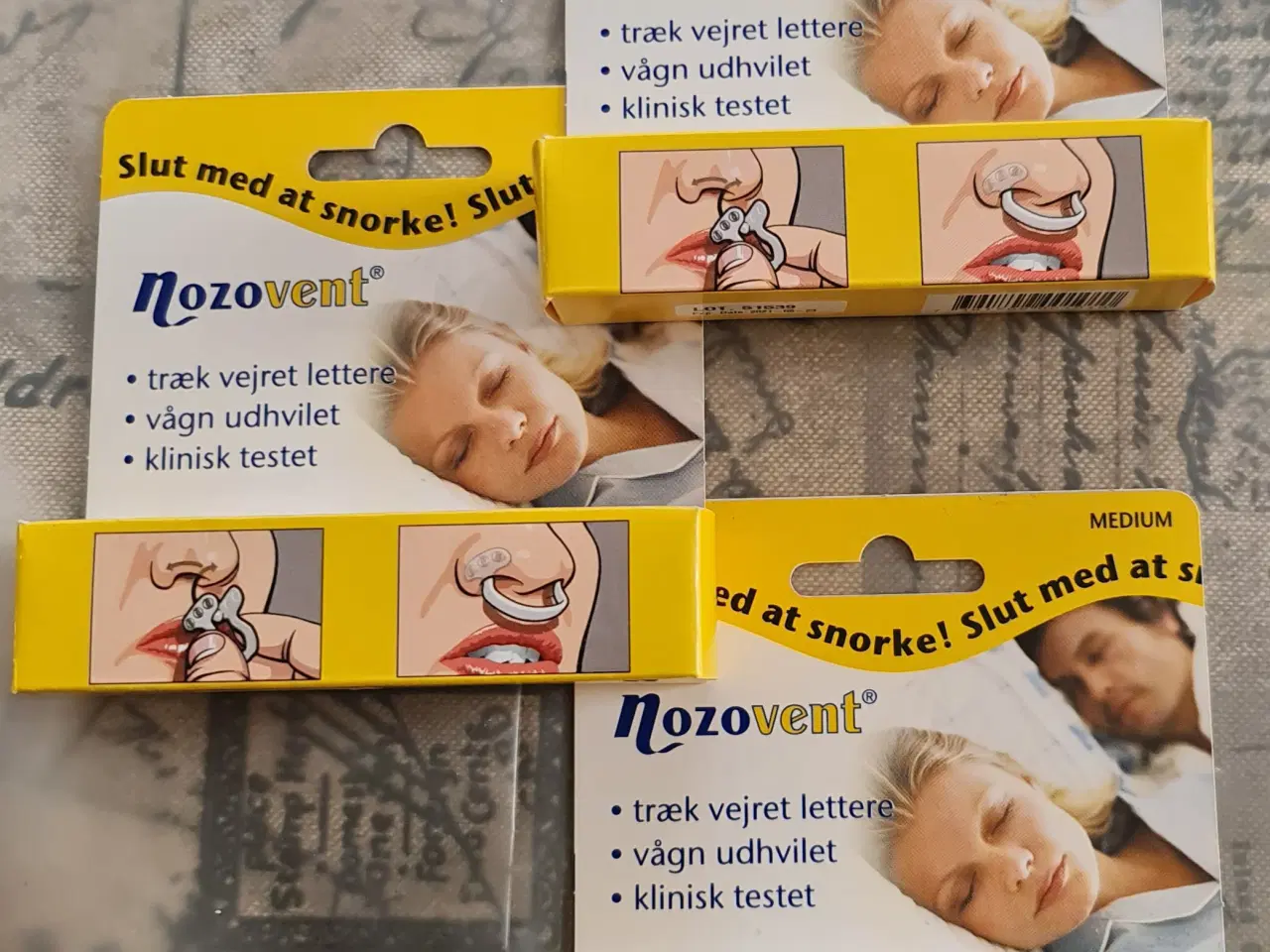 Billede 1 - Nozovent for bedre søvn.