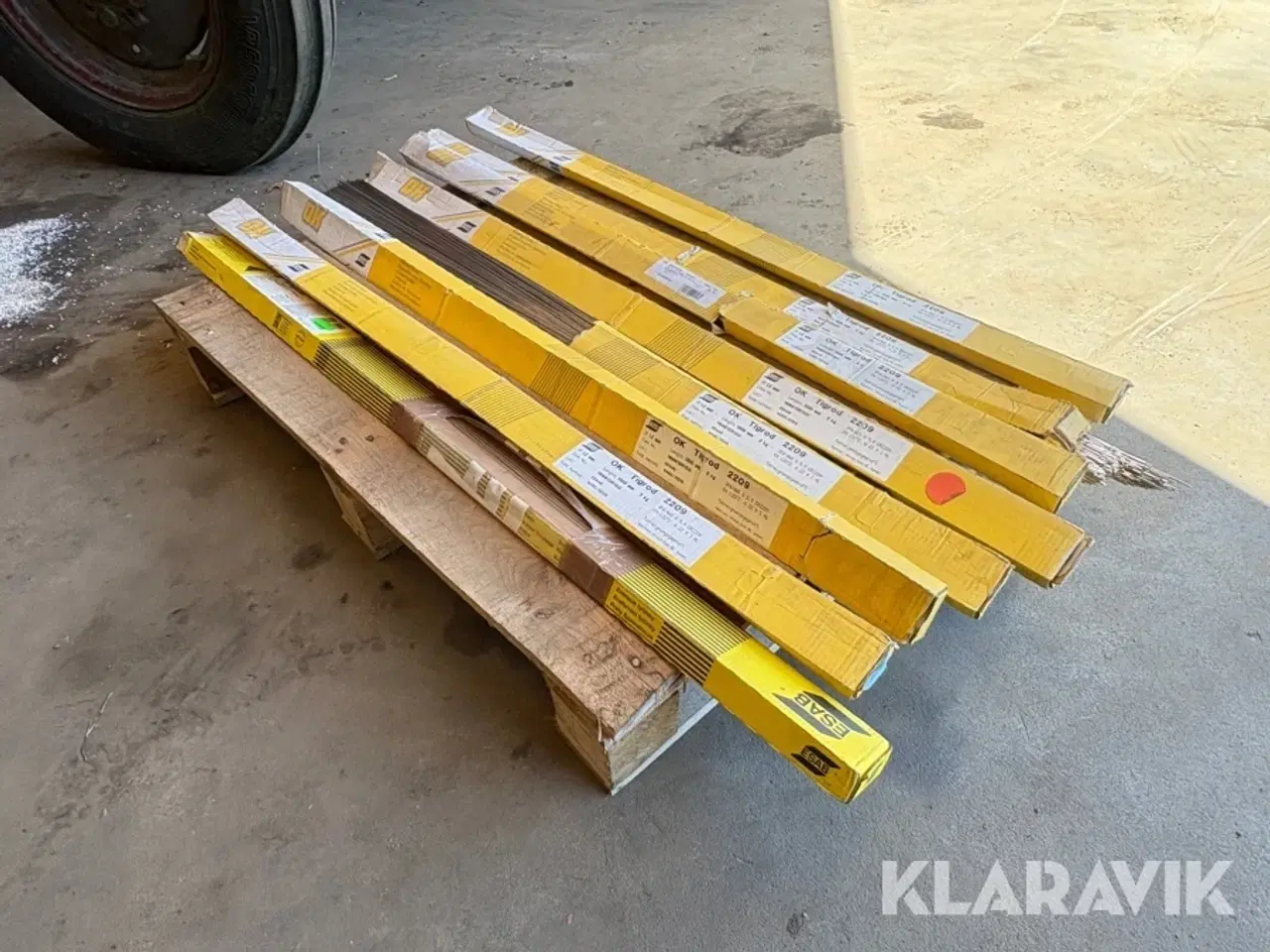 Billede 1 - TIG Svejsetråd ESAB - Rustfri, 8 pakker