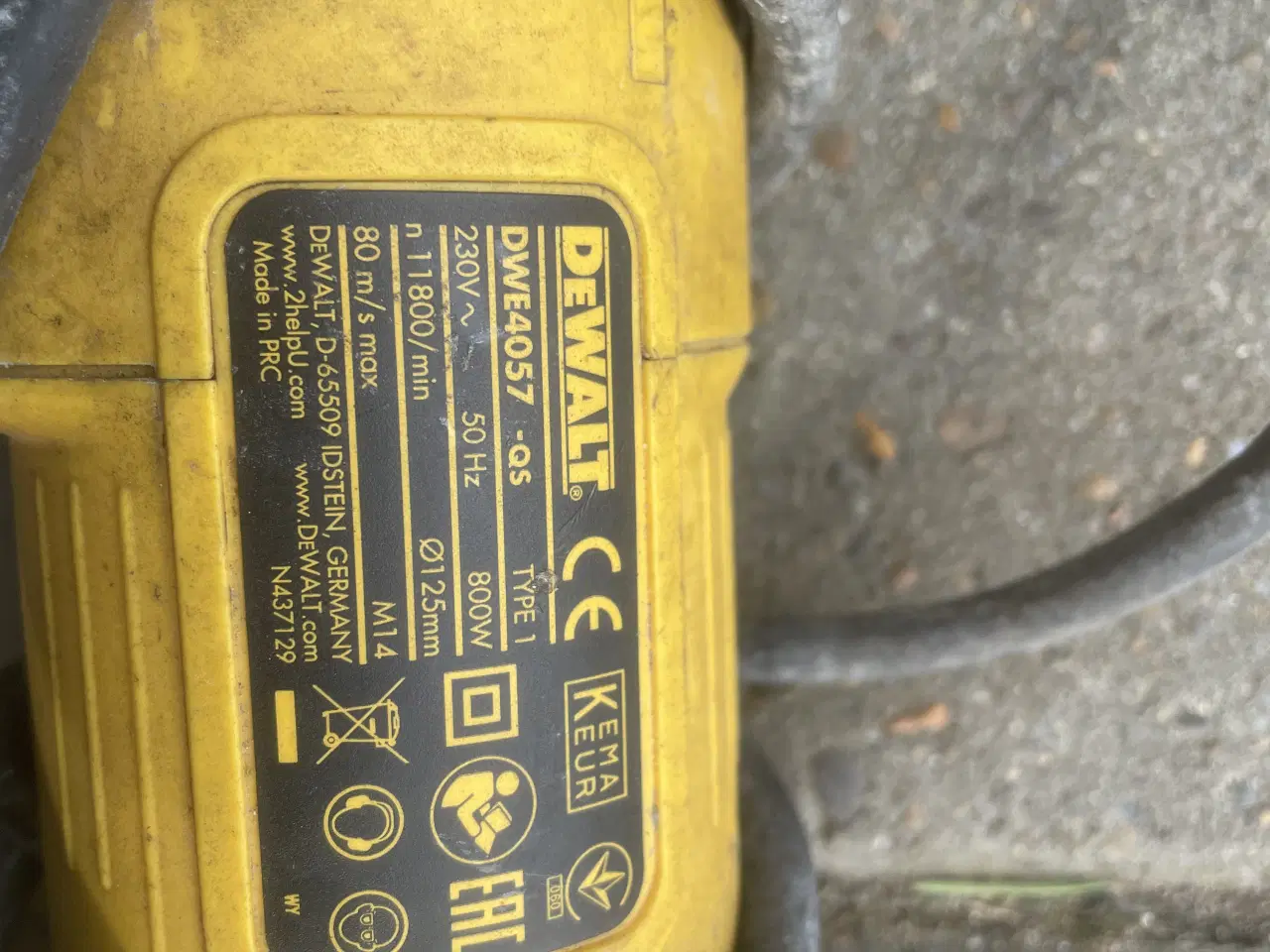 Billede 3 - DeWalt vinkelsliber