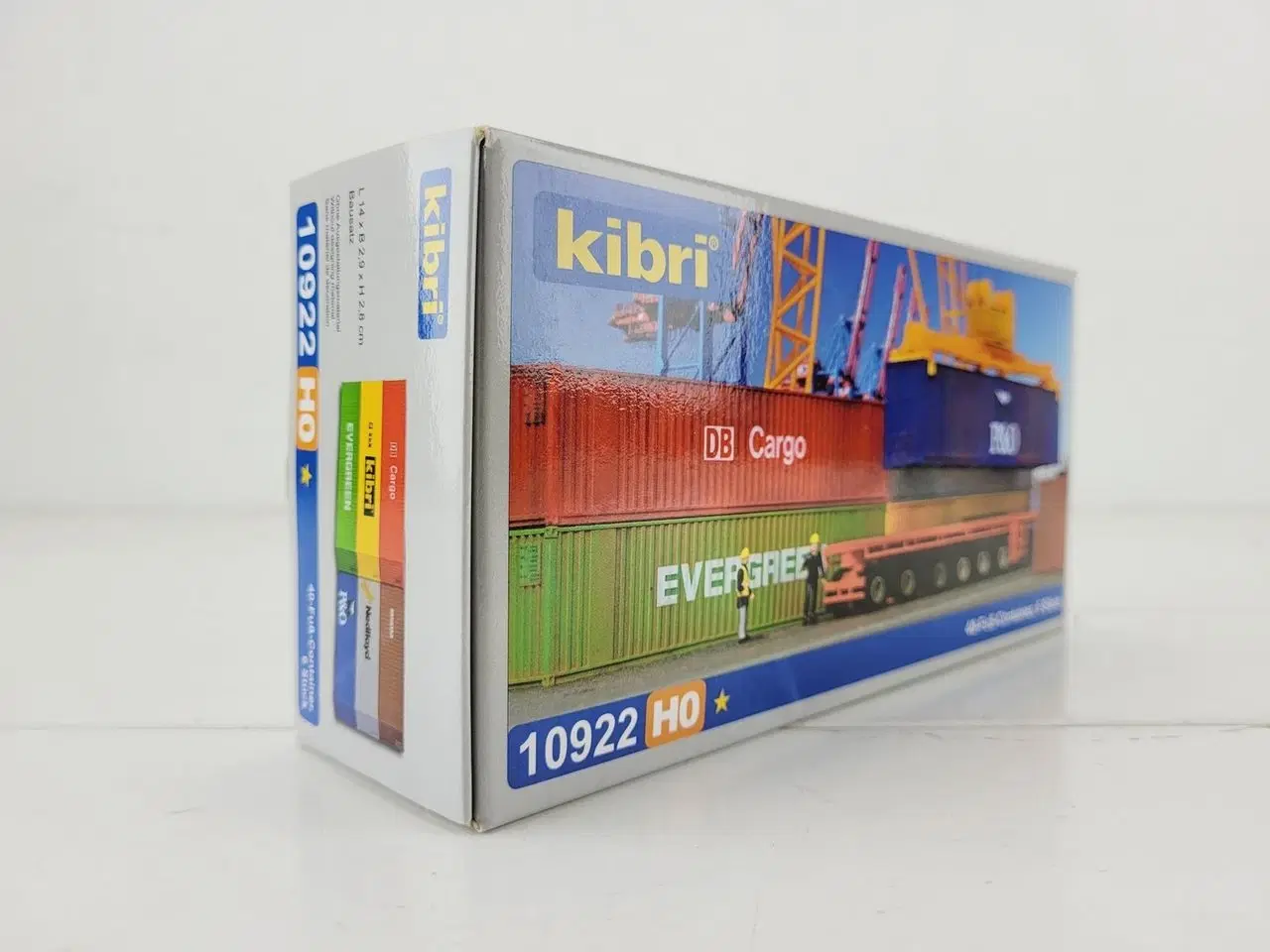 Billede 2 - Kibri 10922 H0 6 stk. 40 fods container H0 - NY 