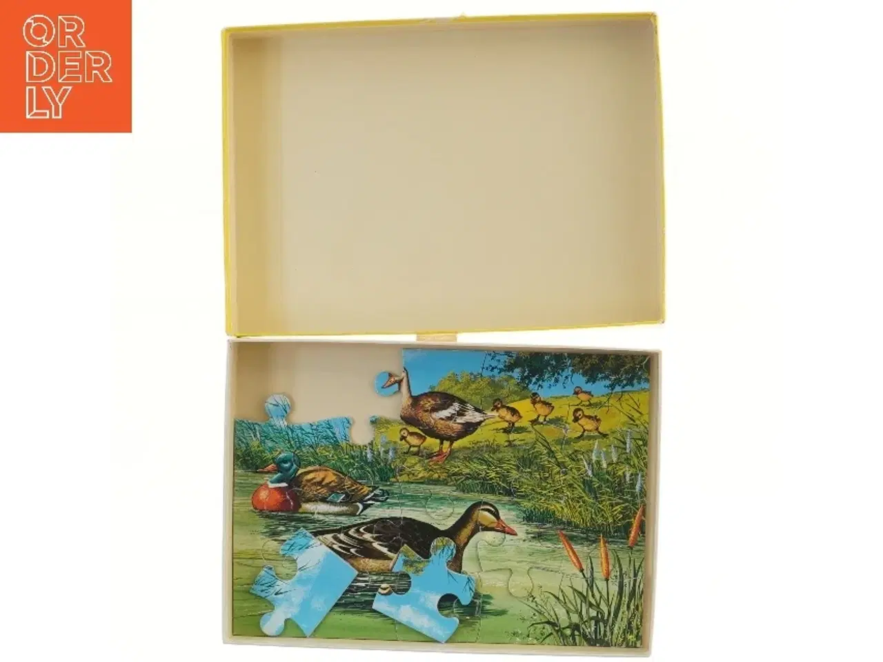 Billede 3 - King Puzzle med ænder - 20 brikker (str. 20 brikker cm)