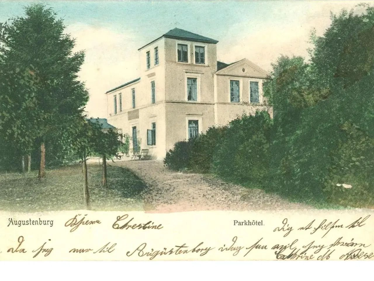 Billede 1 - Parkhotel, Augustenborg 1904