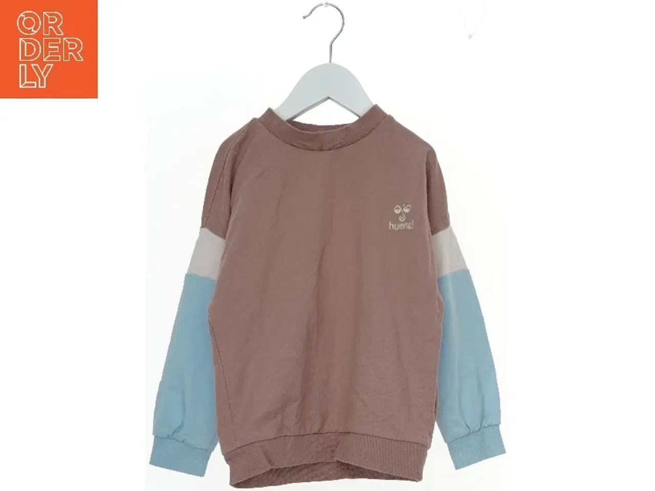 Billede 1 - Langærmet sweatshirt med farveblok design fra Hummel (str. 116)