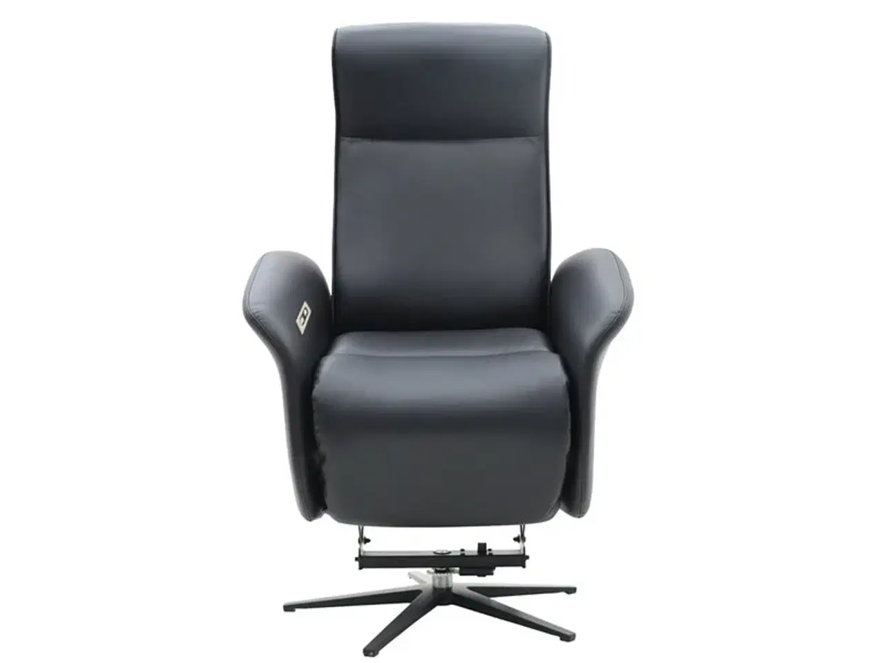 Billede 3 - Lindebjerg Otiumstol 360 Luksus - Sort m/løftefunktion