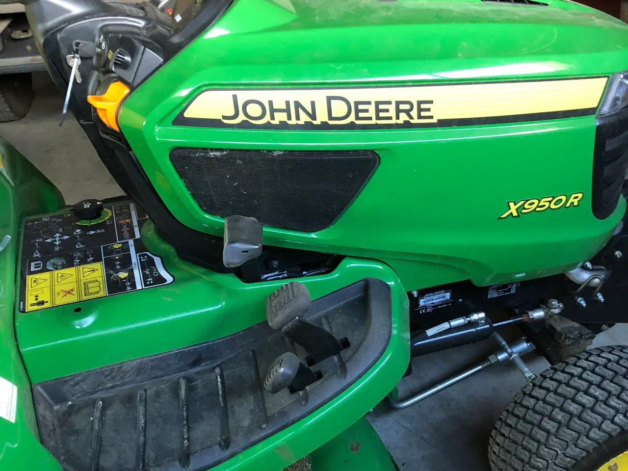 Billede 2 - John Deere græsklipper med opsamlerkasse Hydraulis