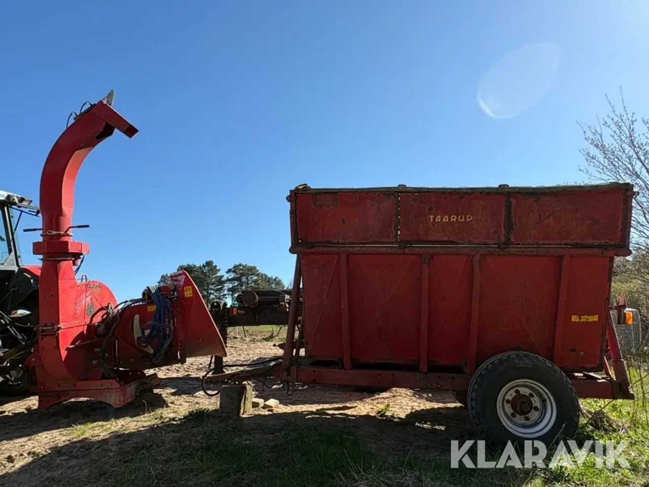 Billede 1 - Flishugger Farmi CH 260 med vogn