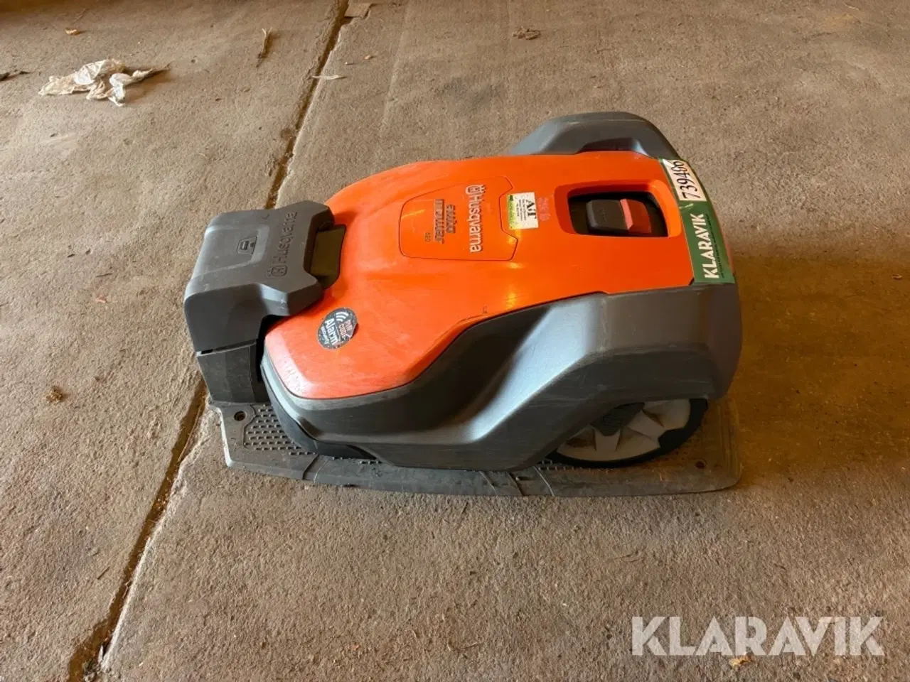 Billede 2 - Robot plæneklipper Husqvarna 520 med ladestation