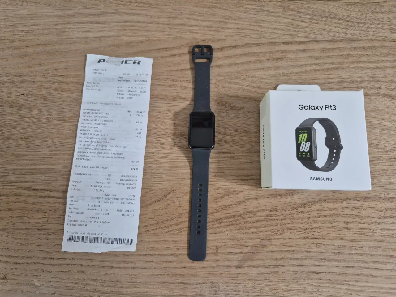 Billede 1 - Smartswatch Samsung Fit3, Købt 10-6-25