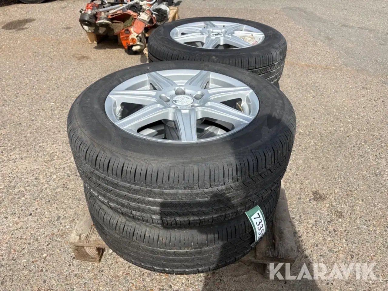 Billede 5 - Dæk med fælg Hankook Dynapro HP2 - 4 styks