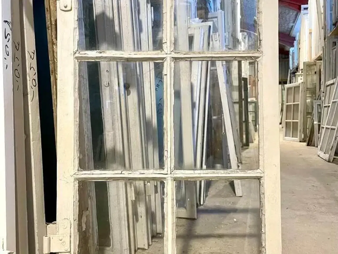 Billede 1 - Original, lille 6-ruders vinduesramme