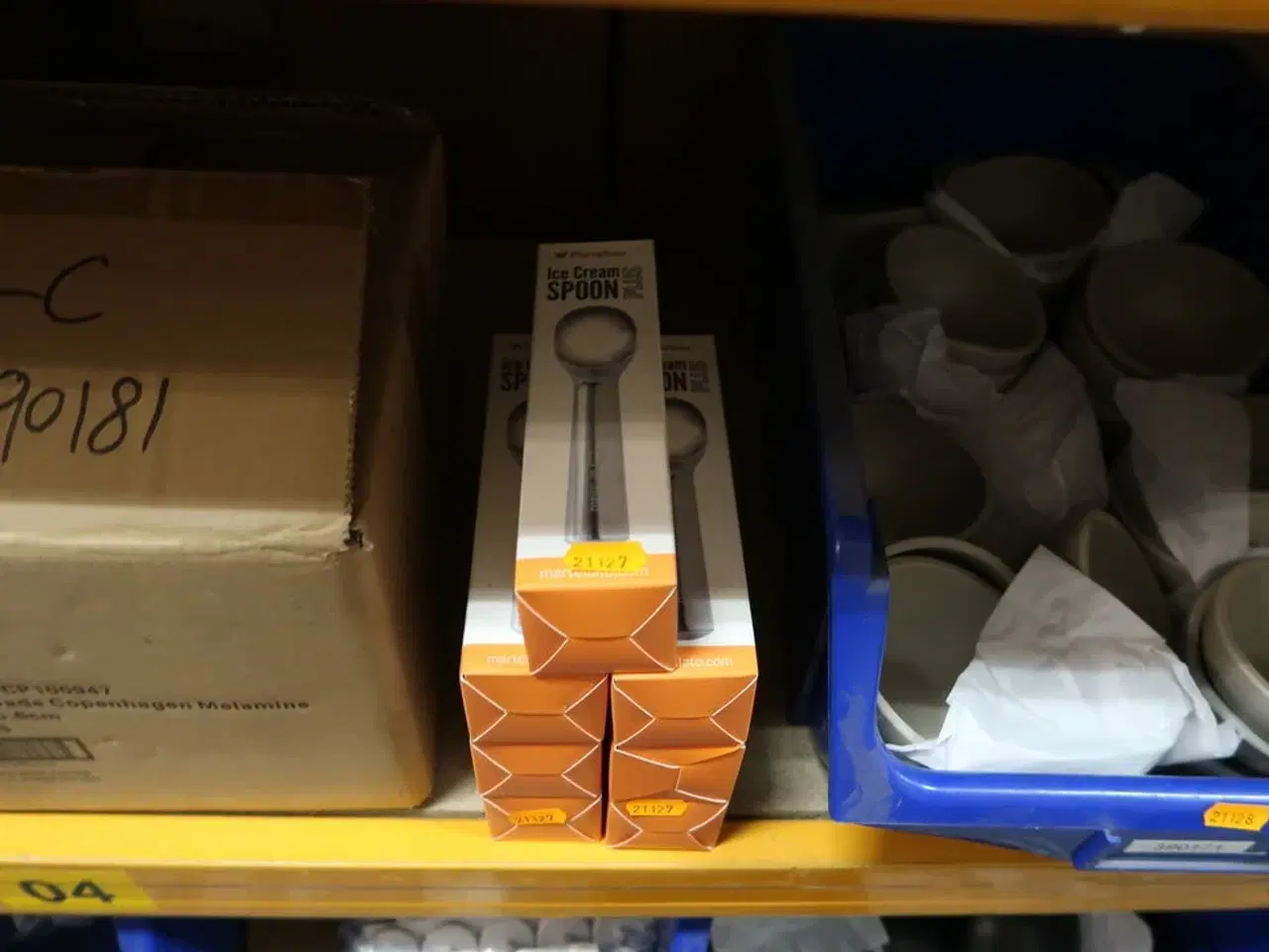 Billede 1 - 7 stk. Isportionsdeler m/væske i greb 1/12 ltr MÅ IKKE KOMME I OPVASKEMASKINE