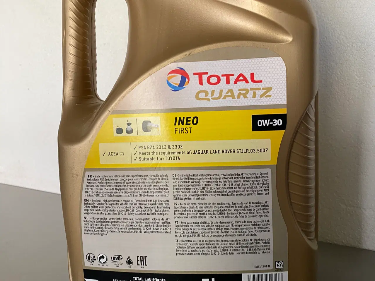 Billede 2 - Motorolie Total Quartz