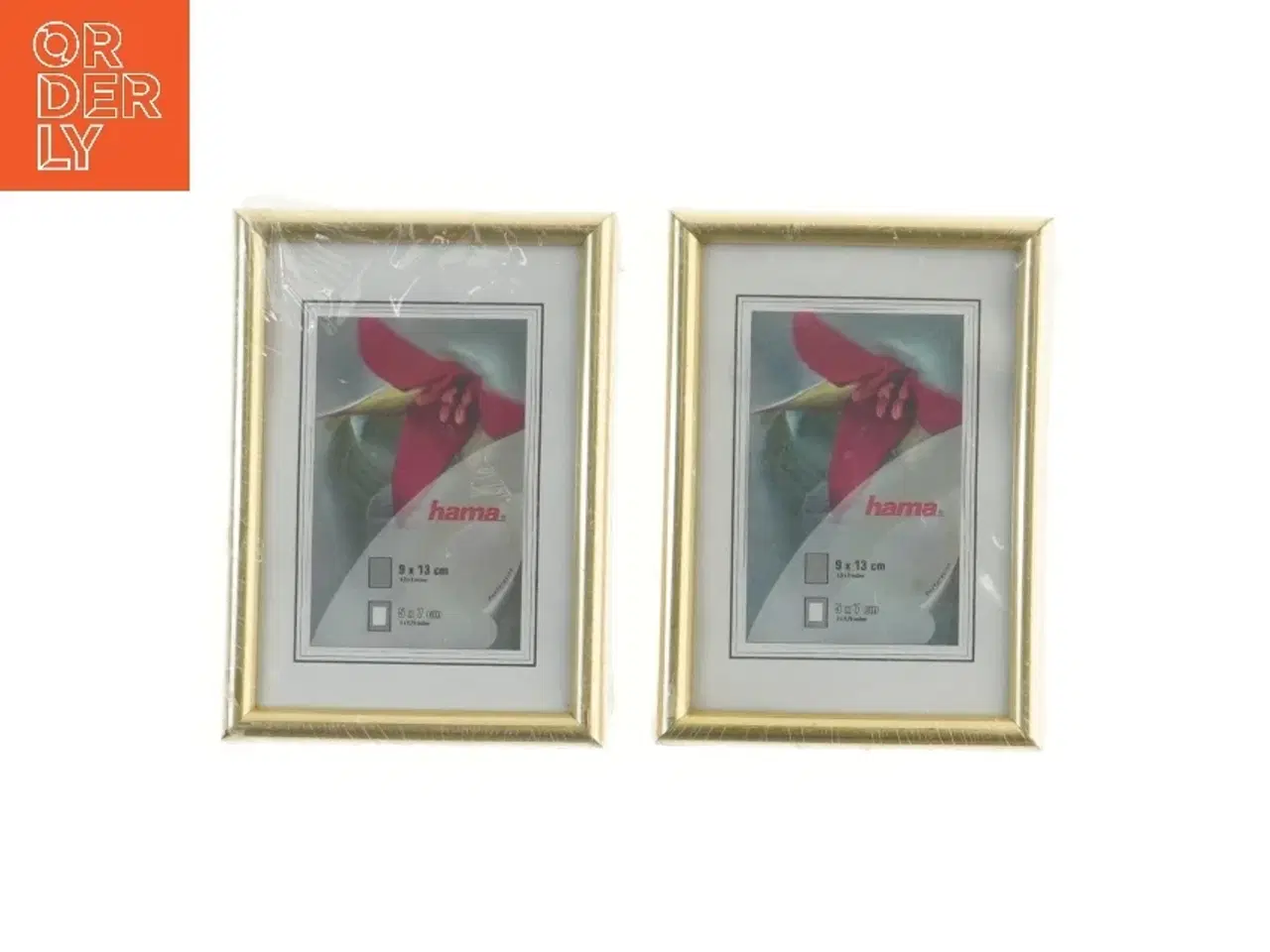 Billede 1 - Nye Metal billedrammer 9x13 cm fra hama (str. 2 styk, 9x13 cm)