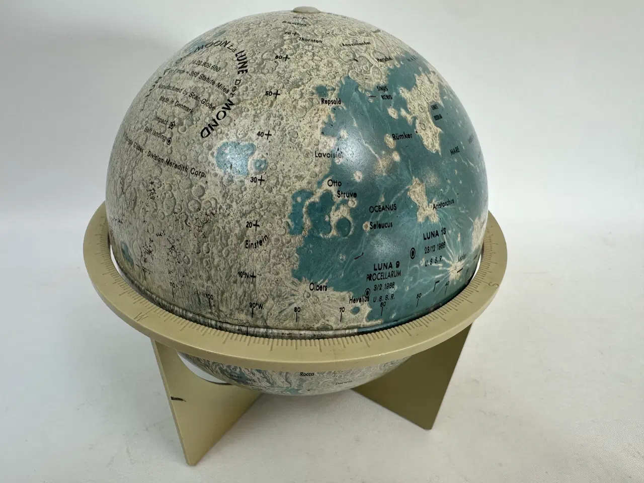 Billede 3 - Retro 'Måne' globus fra Scan Globe
