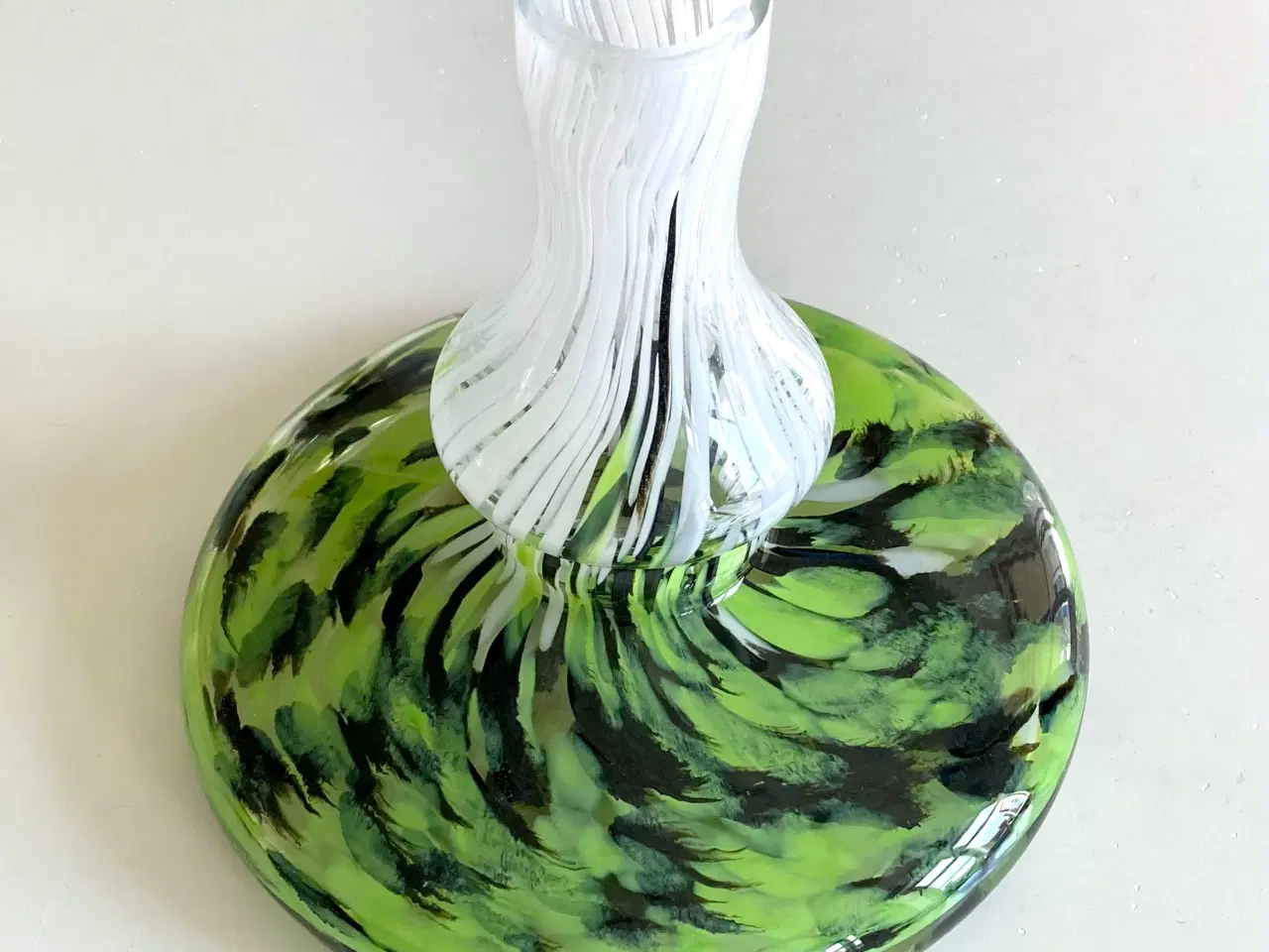 Billede 5 - Flerfarvet Glas Vase