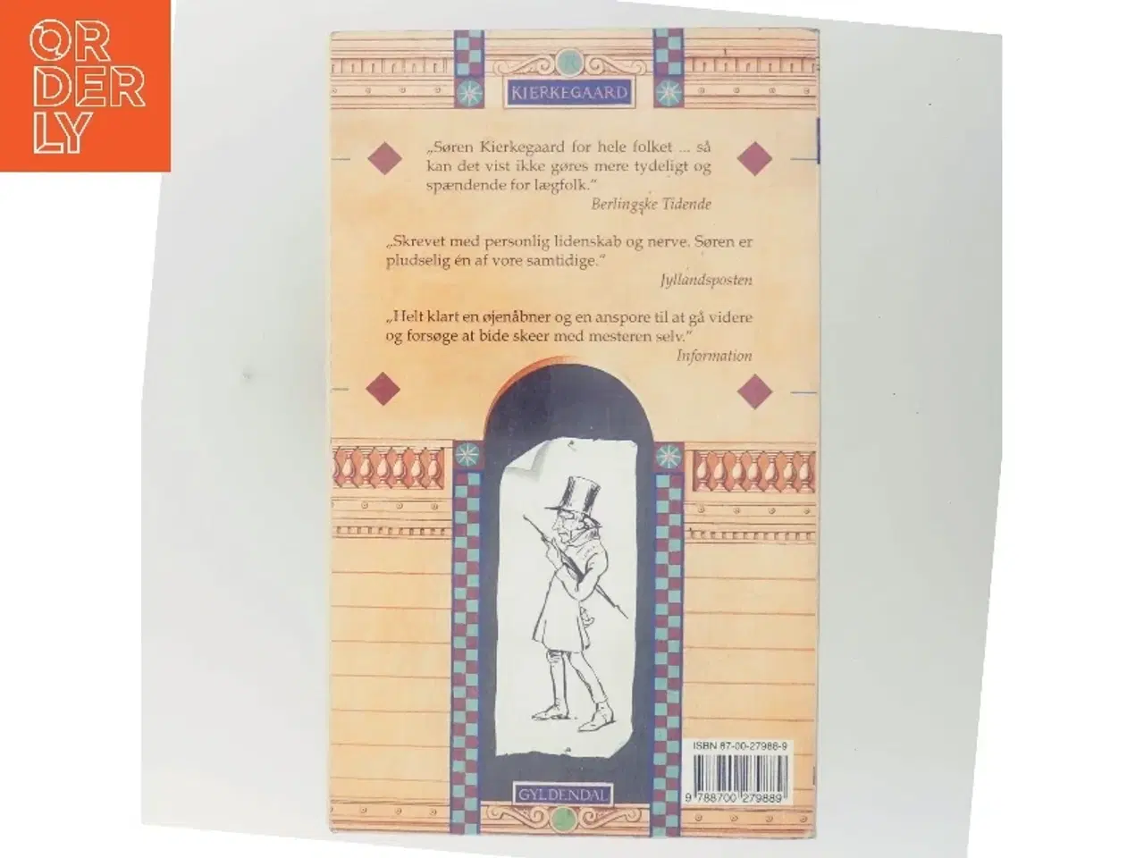 Billede 3 - Livet forstås baglæns, men må leves forlæns : historien om Søren Kierkegaard af Peter Thielst (Bog)