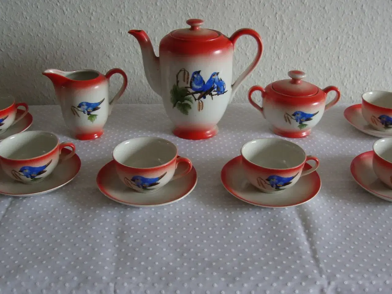 Billede 1 - Børnekaffestel i porcelæn ca 1940