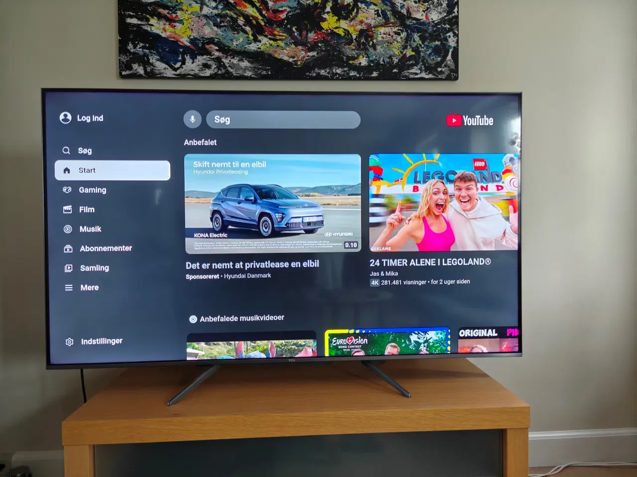 Billede 1 - 55" TCL Smart-tv