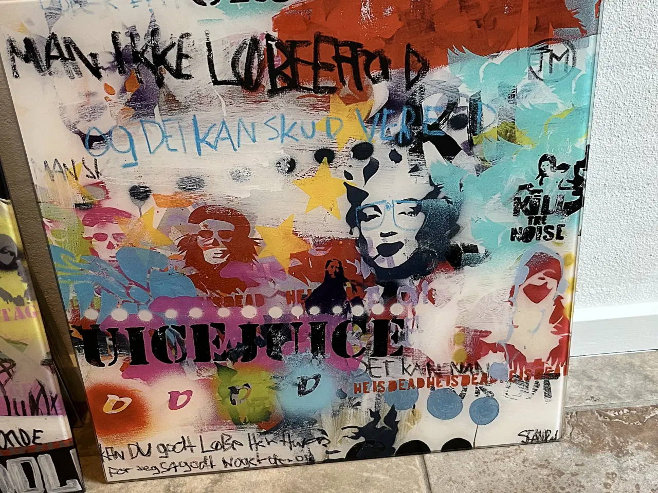 Billede 2 - 2 glas billeder 