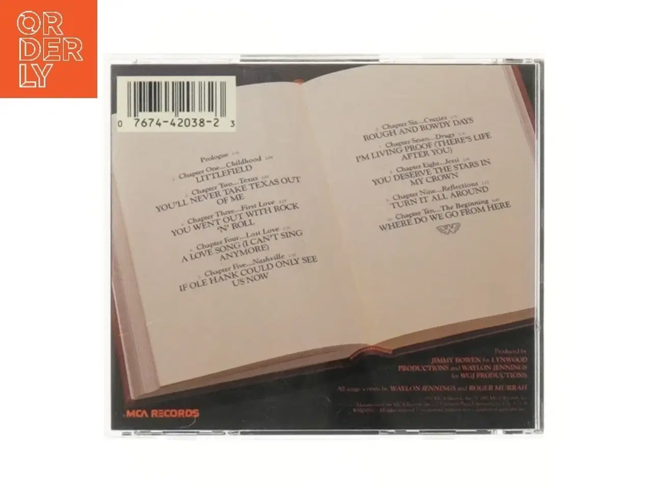 Billede 2 - Waylon Jennings - A Man Called Hoss CD