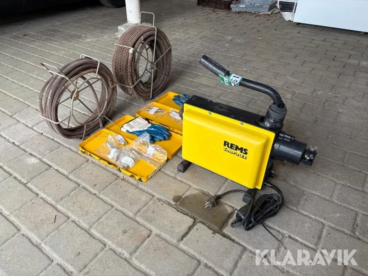 Billede 1 - Elektrisk rørrensemaskine Rems Cobra 22