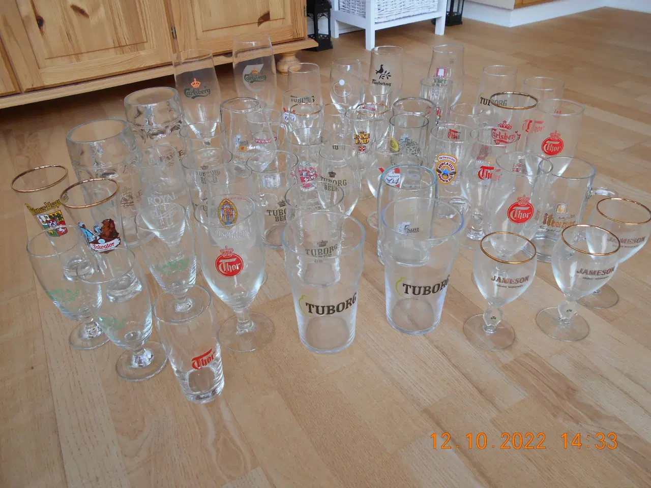 Billede 1 - 52 forskellige glas